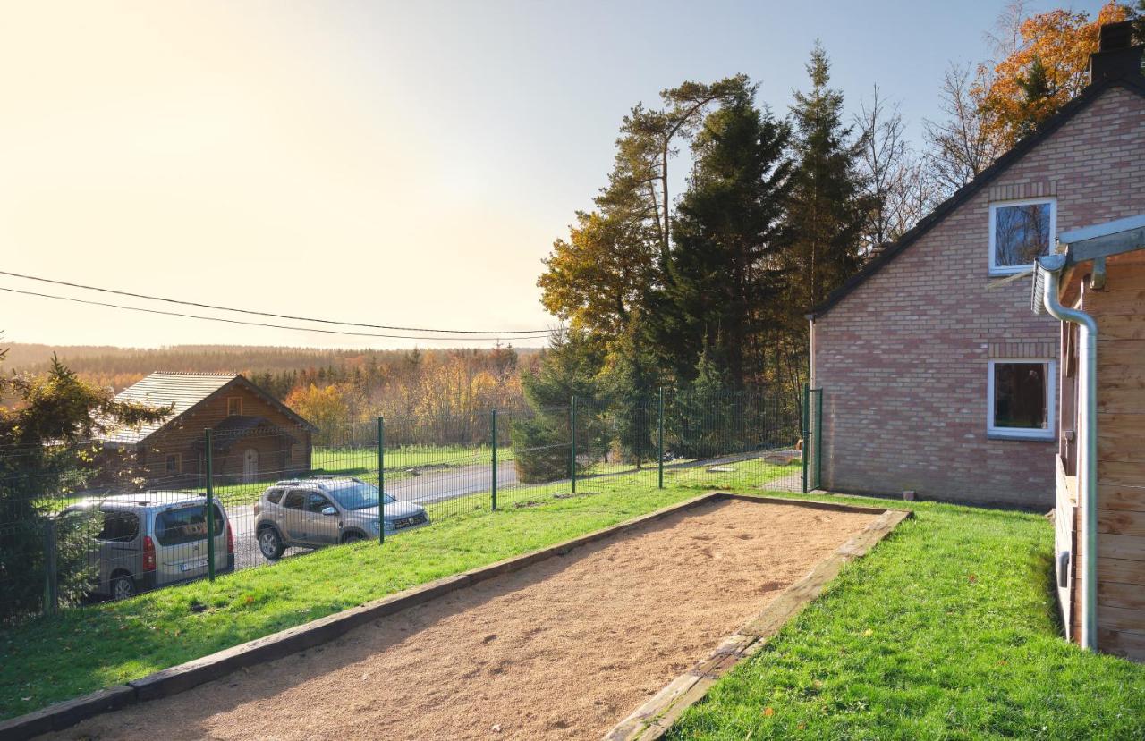 Villa Du Bonheur Met Sauna En Jacuzzi Somme-Leuze Exterior photo